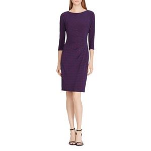 Lauren Ralph Lauren Stretch Jersey Print Dress